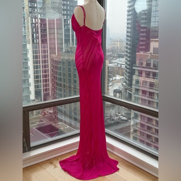 🆕 RAT & BOA 🧿 NWOT Cerise Maxi Dress, Pink, Sz L - US 8 - Picture 7 of 15